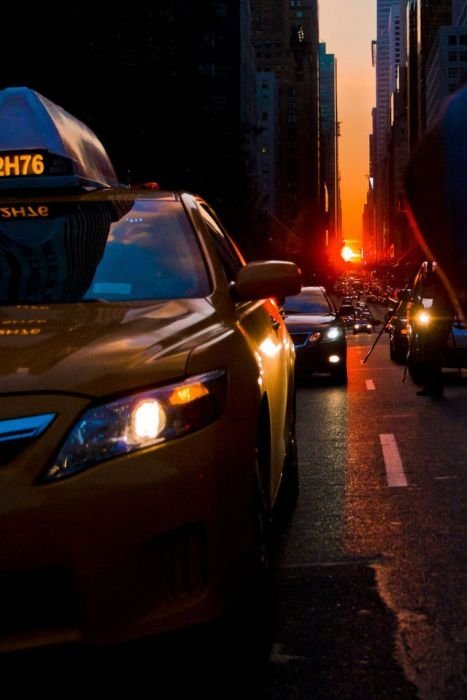 Manhattanhenge, Manhattan Solstice, New York City, United States