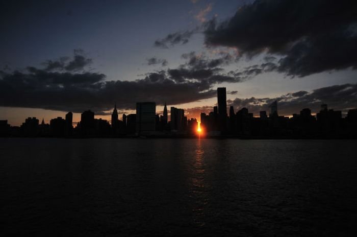 Manhattanhenge, Manhattan Solstice, New York City, United States