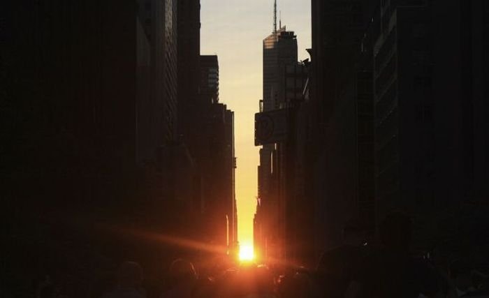 Manhattanhenge, Manhattan Solstice, New York City, United States