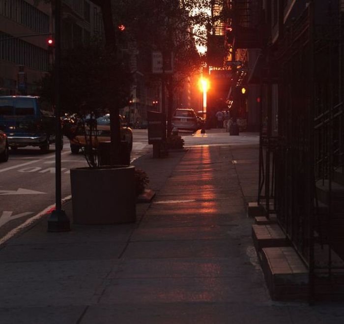 Manhattanhenge, Manhattan Solstice, New York City, United States