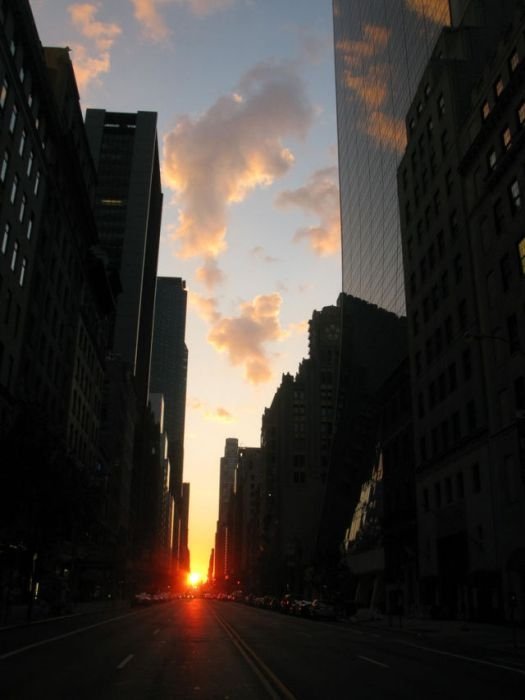 Manhattanhenge, Manhattan Solstice, New York City, United States