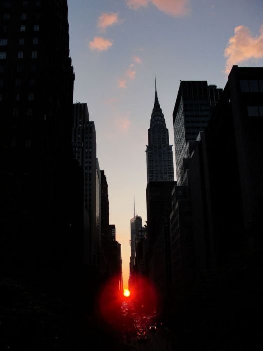 Manhattanhenge, Manhattan Solstice, New York City, United States