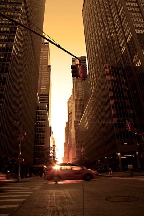 Manhattanhenge, Manhattan Solstice, New York City, United States