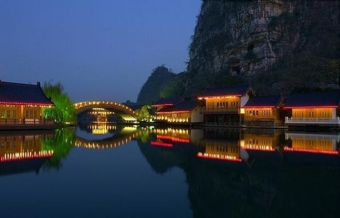 Lake landscape, China