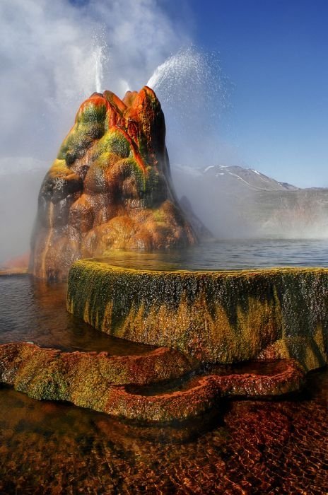 Fly Geyser, Washoe County, Nevada, United States