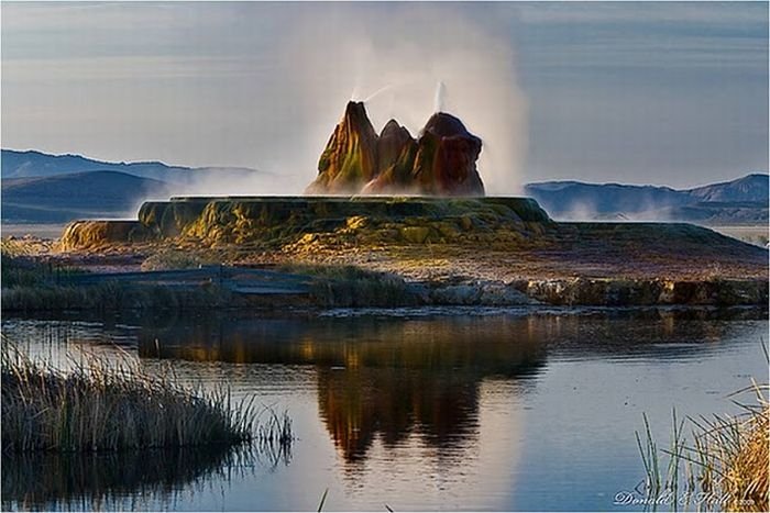 Fly Geyser, Washoe County, Nevada, United States