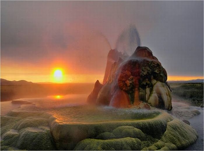 Fly Geyser, Washoe County, Nevada, United States