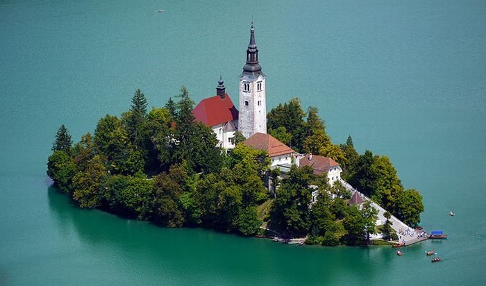 Lake Bled island