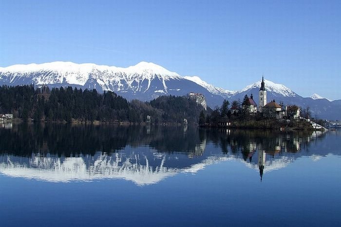 Lake Bled island