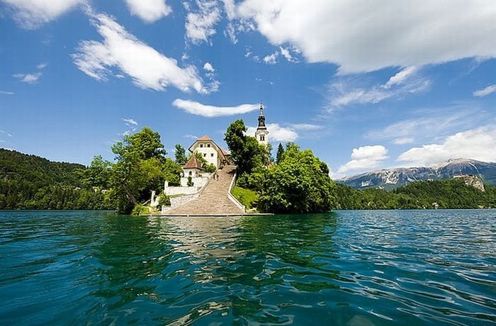 Lake Bled island