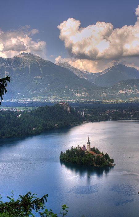 Lake Bled island