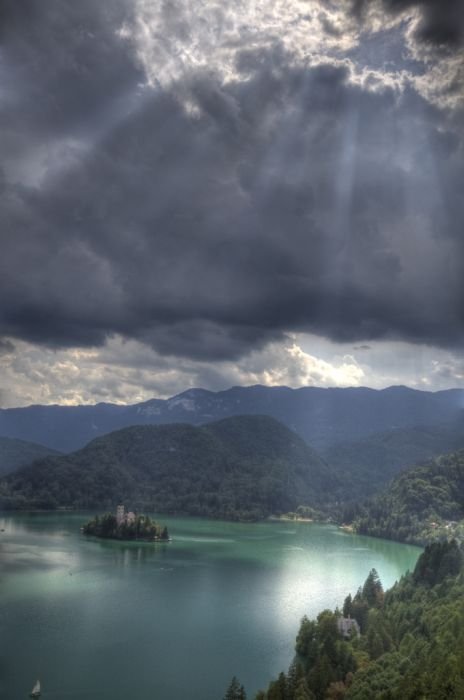 Lake Bled island