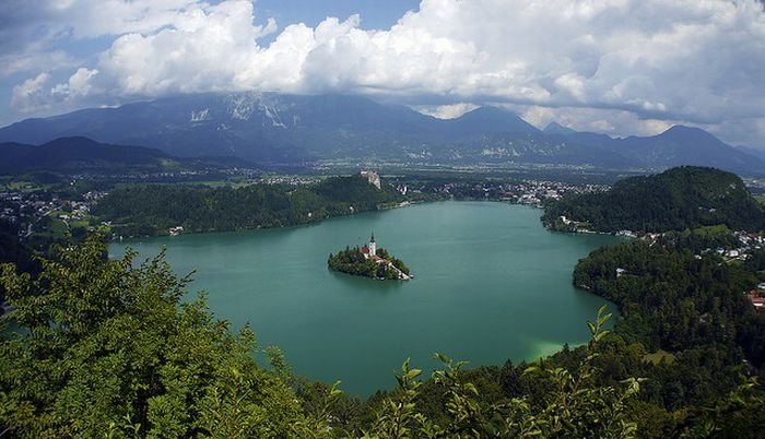 Lake Bled island