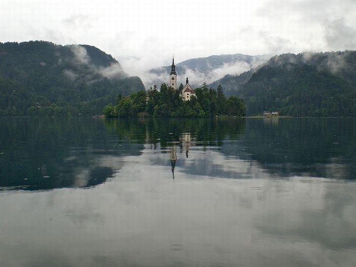 Lake Bled island