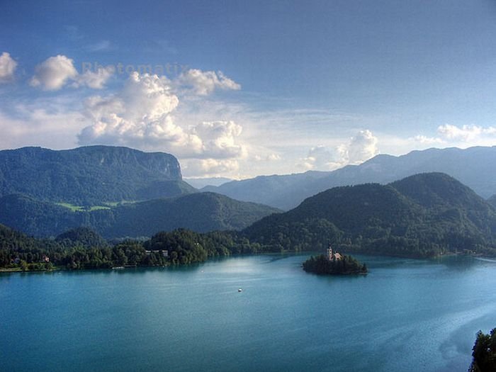 Lake Bled island