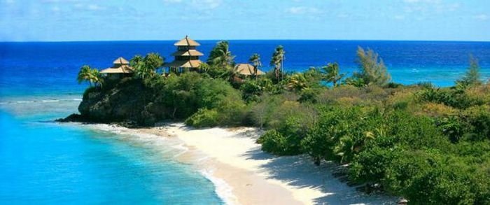 Necker Island, British Virgin Islands owned by Sir Richard Branson