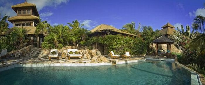 Necker Island, British Virgin Islands owned by Sir Richard Branson