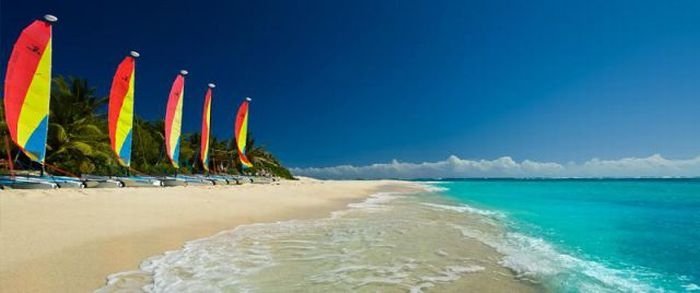 Necker Island, British Virgin Islands owned by Sir Richard Branson