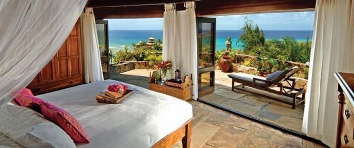 Necker Island, British Virgin Islands owned by Sir Richard Branson