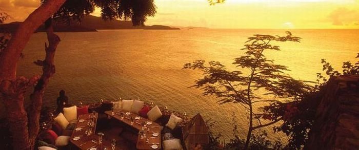 Necker Island, British Virgin Islands owned by Sir Richard Branson