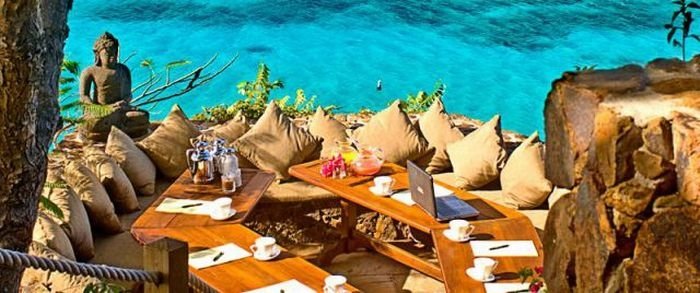 Necker Island, British Virgin Islands owned by Sir Richard Branson