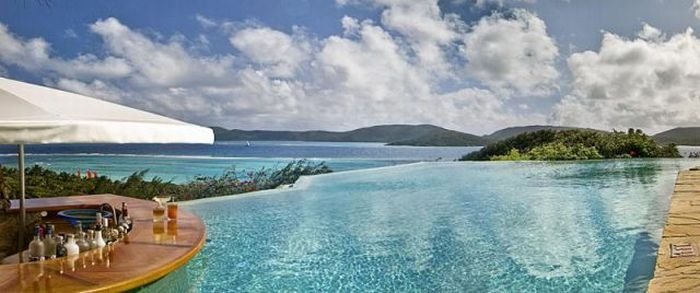 Necker Island, British Virgin Islands owned by Sir Richard Branson