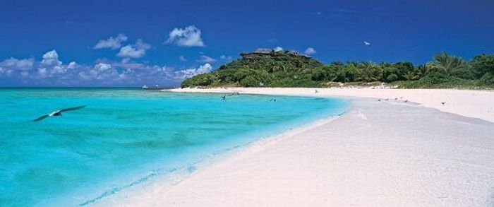 Necker Island, British Virgin Islands owned by Sir Richard Branson