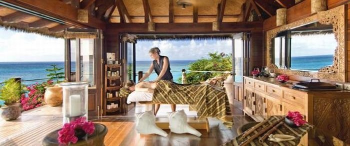 Necker Island, British Virgin Islands owned by Sir Richard Branson