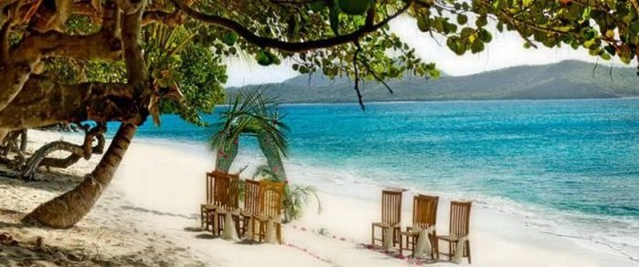 Necker Island, British Virgin Islands owned by Sir Richard Branson