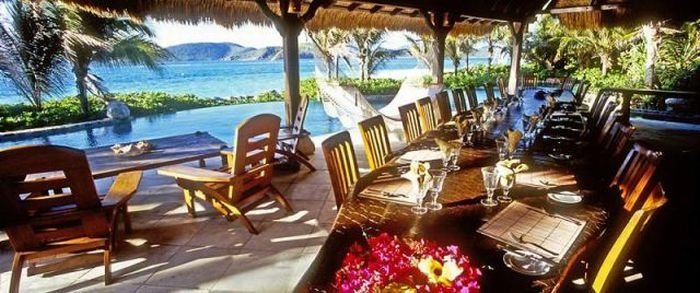 Necker Island, British Virgin Islands owned by Sir Richard Branson