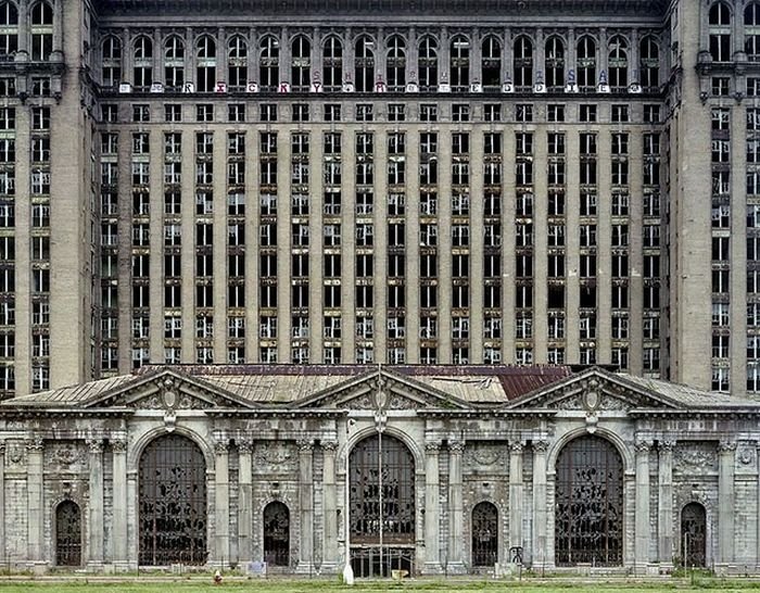 Ruins of Detroit, Michigan, United States