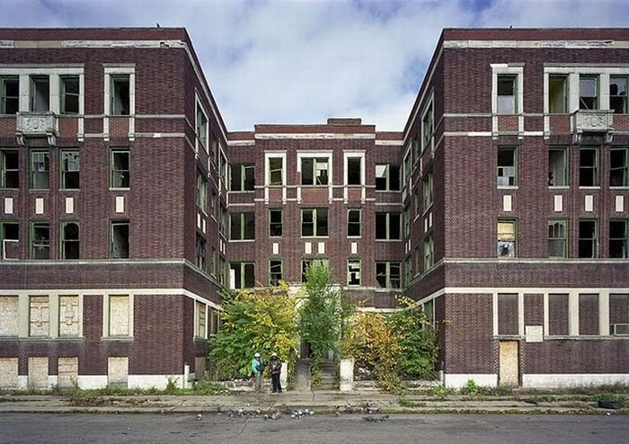 Ruins of Detroit, Michigan, United States