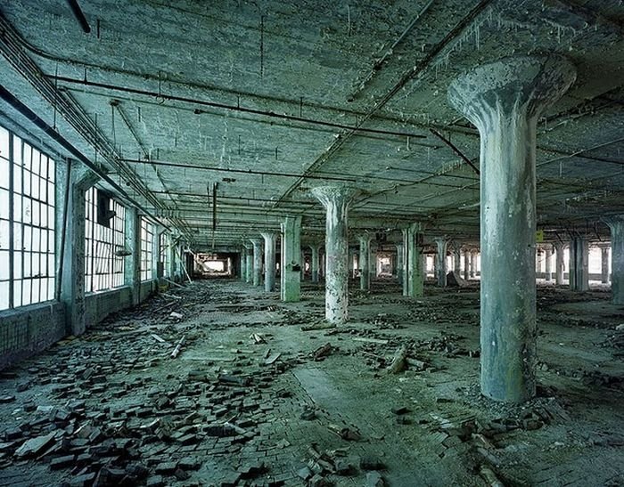 Ruins of Detroit, Michigan, United States