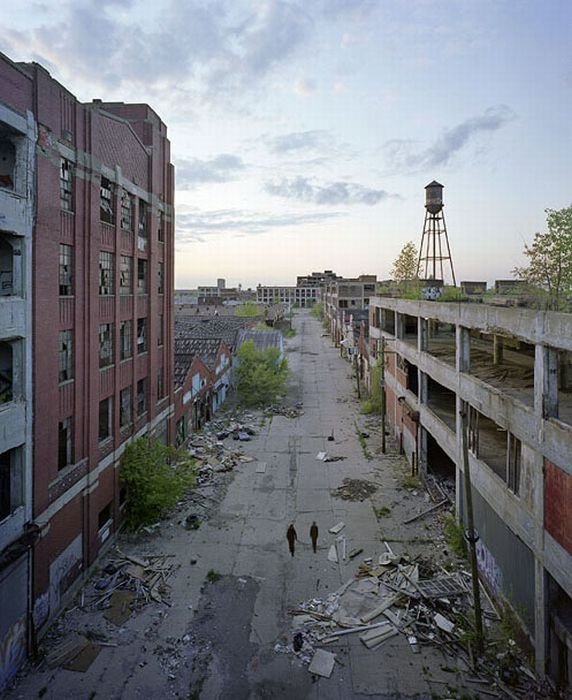 Ruins of Detroit, Michigan, United States