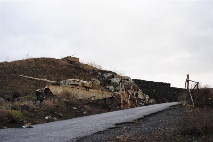 History: Golan Heights military wrecks