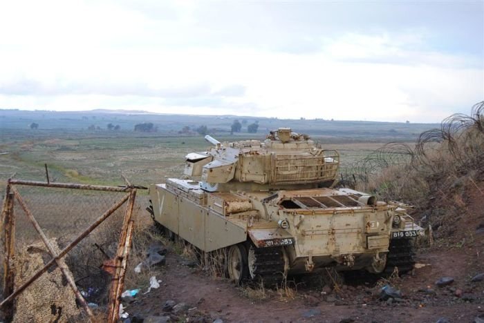 History: Golan Heights military wrecks