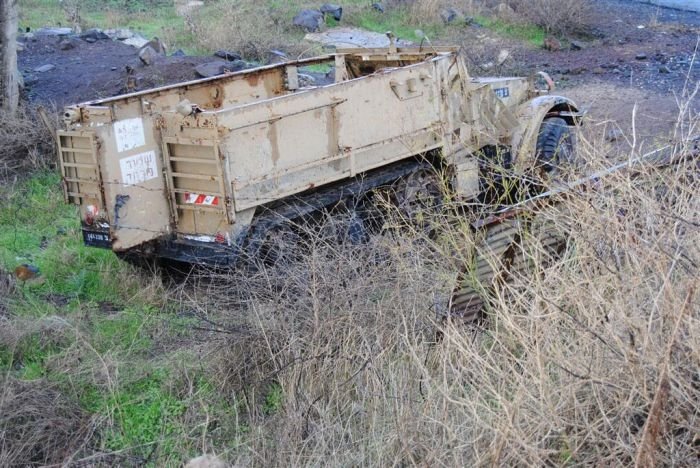 History: Golan Heights military wrecks