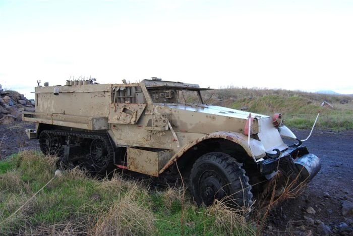 History: Golan Heights military wrecks