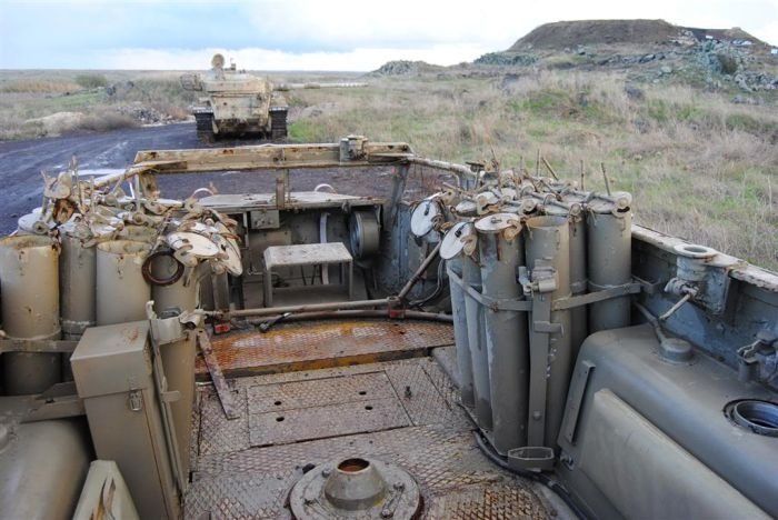 History: Golan Heights military wrecks