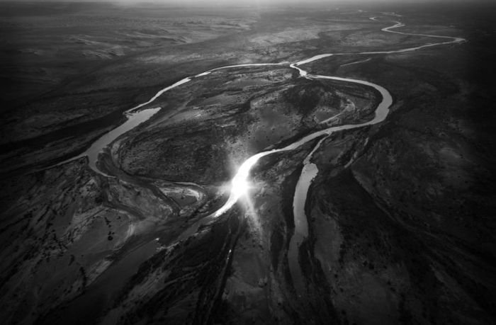 Bird's-eye view of Afghanistan