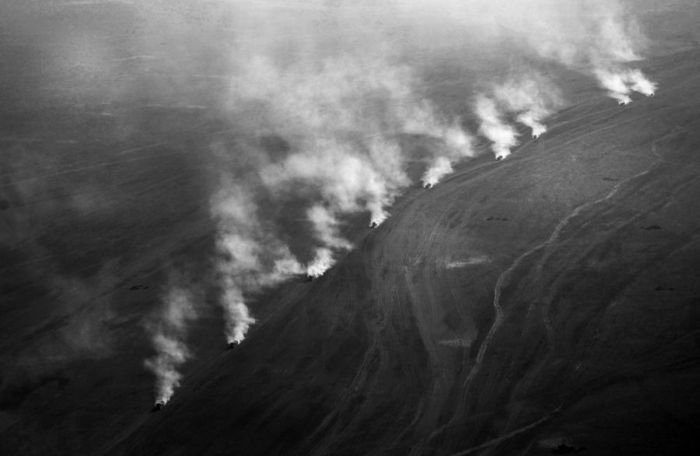 Bird's-eye view of Afghanistan