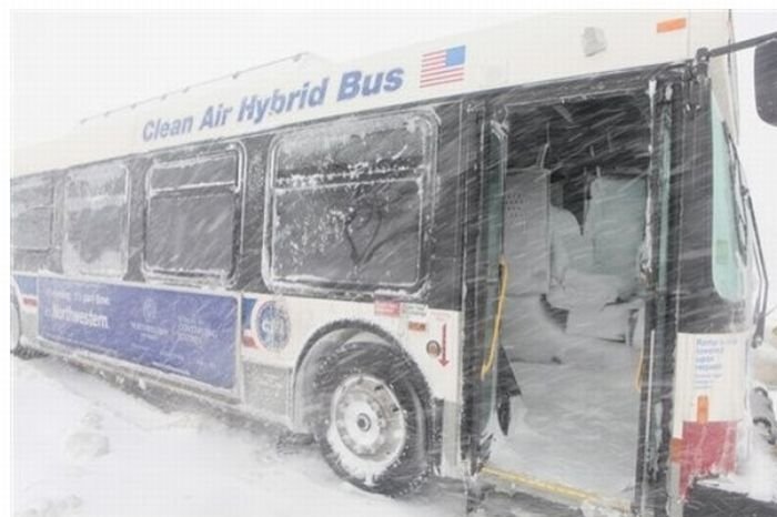 2011 Groundhog Day Blizzard, North America