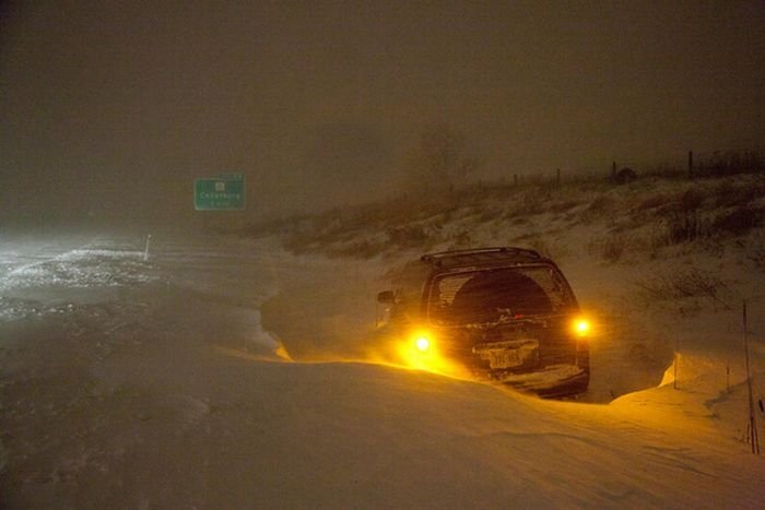 2011 Groundhog Day Blizzard, North America