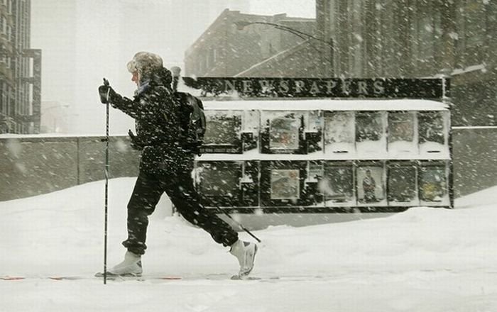 2011 Groundhog Day Blizzard, North America