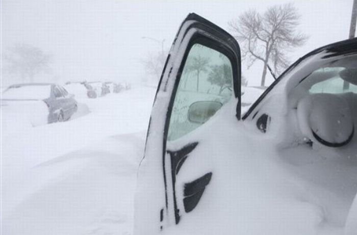 2011 Groundhog Day Blizzard, North America