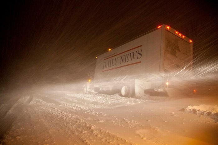 2011 Groundhog Day Blizzard, North America