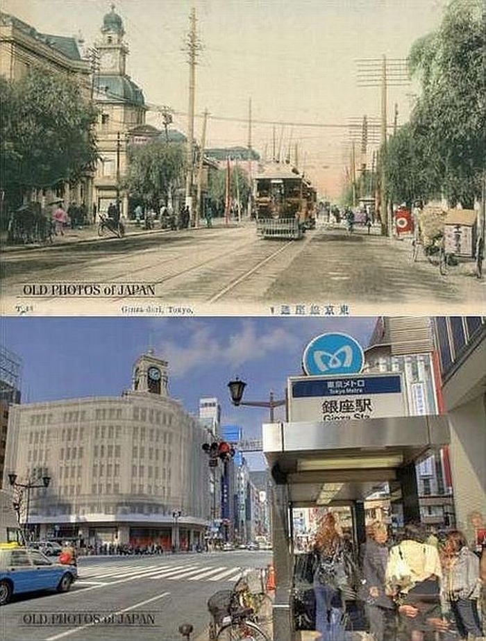 History: then and now, Japan