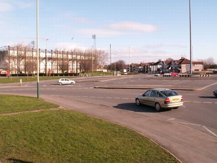 Magic roundabout, Swindon, England, United Kingdom