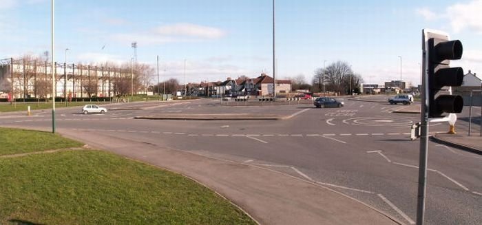 Magic roundabout, Swindon, England, United Kingdom