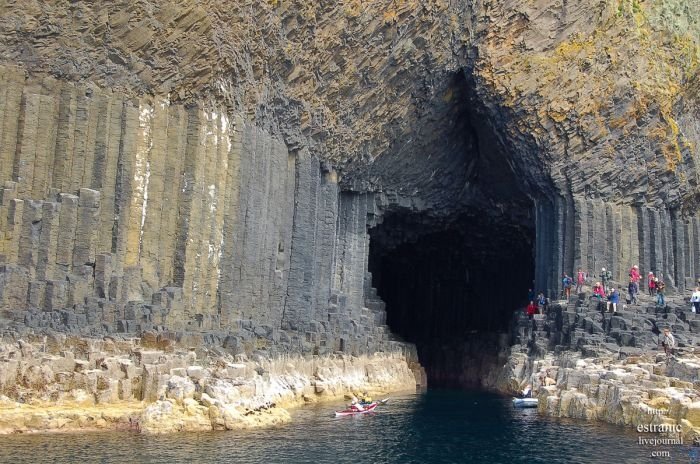 Staffa, island of the Inner Hebrides in Argyll and Bute, Scotland